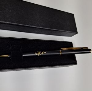 FINAL NASCAR JEFF GORDON CROSS PEN AUTOGRAPH W/BOX